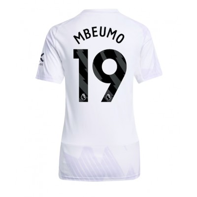 Manchester United Bryan Mbeumo #19 Gostujuci Dres za Ženska 2025-26 Kratak Rukav Manchester United Bryan Mbeumo #19 Gostujuci Dres za Ženska 2025-26 Kratak Rukav